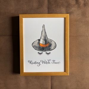 Resting Witch Face Portrait